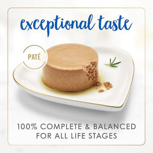 Fancy Feast Classic Pate Wet Cat Food Ocean Whitefish & Tuna 3 oz Cans Pack of 24