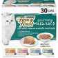 Fancy Feast Poultry & Beef Feast Classic Pate Collection – Grain-Free Wet Cat Food, Variety Pack of 30 (3 oz Cans) for Cats