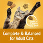 Purina Friskies Party Mix Cat Treats, Cheezy Craze Crunch, 20 oz Resealable Pouch