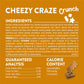 Purina Friskies Party Mix Cat Treats, Cheezy Craze Crunch, 20 oz Resealable Pouch