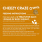 Purina Friskies Party Mix Cat Treats, Cheezy Craze Crunch, 20 oz Resealable Pouch