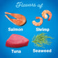 Purina Friskies Seafood Sensations Dry Cat Food, 22 lb Bag, Salmon, Tuna & Shrimp Flavors