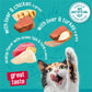 Purina Friskies Tasty Treasures Cat Food Variety, 5.5 oz x 12 Cans, Ocean Fish, Tuna, Chicken, Turkey Flavors