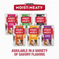 Purina Moist & Meaty Dog Food, 36 Ct Pouches, Steak Flavor, Soft Meal Packs for Dogs