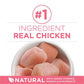 Purina ONE Kitten Food Chicken Formula High Protein with DHA 3.5 lb Bag