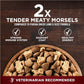 Purina ONE True Instinct dog food 27.5 lb bag with real beef and salmon plus bone broth vitamins and minerals