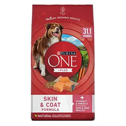 Purina One Sensitive Skin and Stomach Dry Dog Food 31.1 lb Bag Chicken Formula with Coat Support