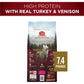 Purina ONE True Instinct Dog Food, Real Turkey & Venison, 7.4 lb Bag, High Protein Kibble