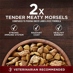 Purina ONE True Instinct Turkey and Venison Dry Dog Food High Protein 36 lb Bag