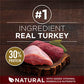 Purina ONE True Instinct Dry Dog Food, Real Turkey & Venison Blend, 15 lb Bag