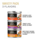 Purina Pro Plan Wet Cat Food Variety Pack, 24 Cans x 3 oz, Chicken & Turkey in Gravy, High Protein