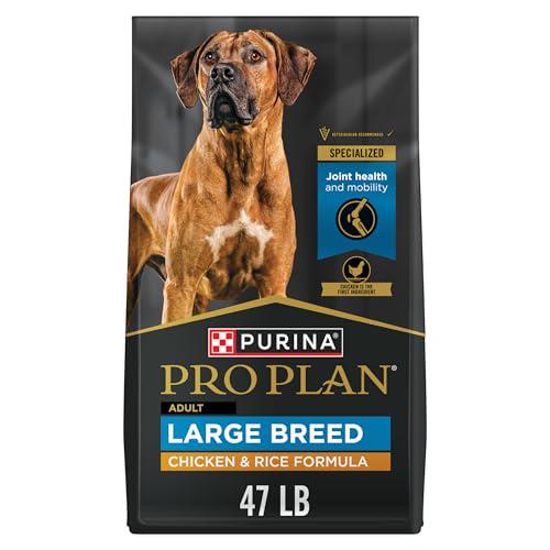 Purina Pro Plan Large Breed Dry Dog Food, High Protein Chicken & Rice Formula, 47 lb Bag