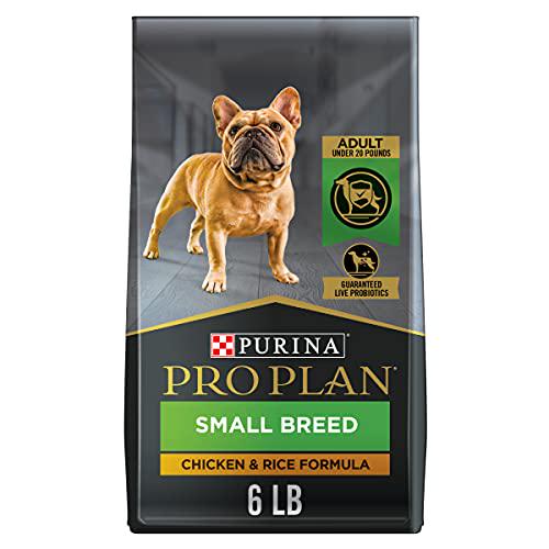 Purina Pro Plan Small Breed Dog Food Chicken and Rice Formula 6 lb Bag High Protein
