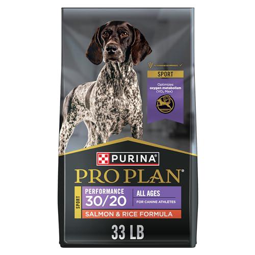 Purina Pro Plan Sport High Protein Dog Food 30 20 Salmon and Rice Dry Formula 33 lb Bag