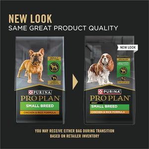 Purina Pro Plan Small Breed Dog Food Chicken and Rice Formula 6 lb Bag High Protein