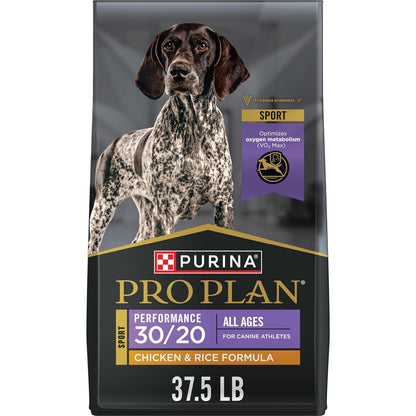 Purina Pro Plan Sport Dog Food Chicken and Rice High Protein Formula 37.5 lb