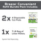 Purina Tidy Cats Breeze Cat Litter System Refill Bundle, 7.91 lb Box