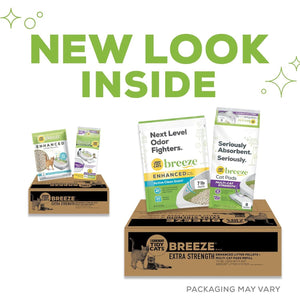 Purina Tidy Cats Breeze Extra Strength Litter System Refill Bundle Pellets and Pads