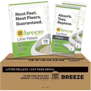 Purina Tidy Cats Breeze Cat Litter System Refill Bundle, 7.91 lb Box