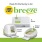 Purina Tidy Cats Breeze Litter Pads 8 Count Refill Pack for Multi Cat Households Odor Absorbing