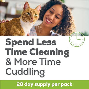 Purina Tidy Cats Breeze Litter Pads 8 Count Refill Pack for Multi Cat Households Odor Absorbing