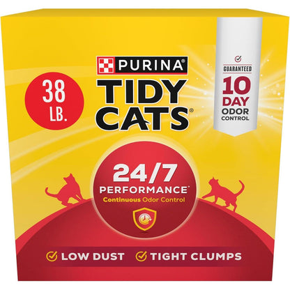 Purina Tidy Cats Clumping Litter 24 7 Performance Formula Multi Cat 38 lb Box