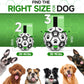 Qdan Dog Soccer Ball Toy 6 Inch Interactive Tug Toy with Straps Water Toy Birthday Gift for Small Medium Dogs