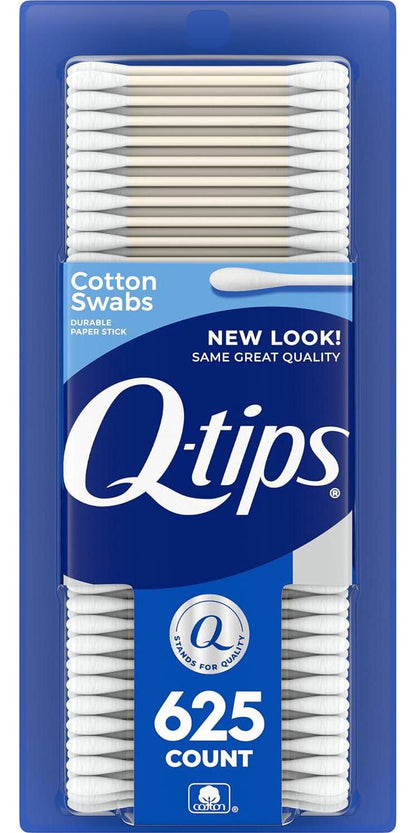 Q-tips Q-tips Cotton Swabs For Hygiene And Beauty Care Original Cotton Swab Made With 100% Cotton 625 Count