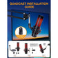 QuadCast Boom Arm, Mic Arm Microphone Arm For HyperX QuadCast SoloCast Blue Yeti Fifine AM8 And Most Mic, Mic Stand Desk With 3/8 To 5/8 Adapter By SUNMON,