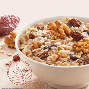 Quaker Quaker Instant Oatmeal, Raisin, Date And Walnut, Individual Packets, 1.30 Ounce (Pack Of 48)