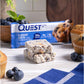 Quest Nutrition Blueberry Muffin Protein Bars, 20g Protein, 2g Sugar, 5g Net Carb, Gluten Free, Keto Friendly, 12 Count,