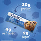 Quest Nutrition Blueberry Muffin Protein Bars, 20g Protein, 2g Sugar, 5g Net Carb, Gluten Free, Keto Friendly, 12 Count,