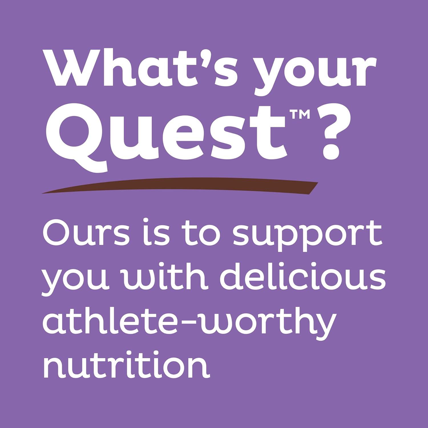 Quest Nutrition Caramel Chocolate Chunk Protein Bar, 20g Protein, 1g Sugar, 4g Net Carbs, Gluten Free, Keto Friendly, 12 Count,
