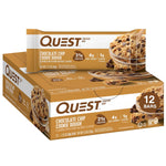 Quest Nutrition Chocolate Chip Dough Cookie Protein Bars, 21g Protein, 1g Sugar, 4g Net Carb, Gluten Free, Keto Friendy, 12 Count,