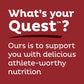 Quest Nutrition Chocolate Brownie Protein Bar, 20g Protein, 1g Sugar, 4g Net Carb, Gluten Free, Gluten Free, 12 Count,