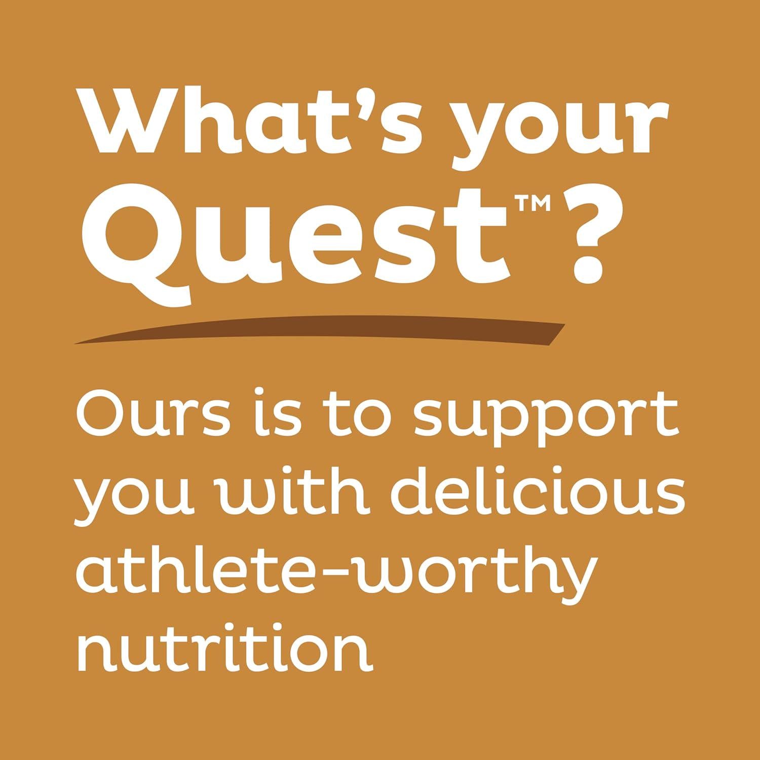 Quest Nutrition Chocolate Chip Dough Cookie Protein Bars, 21g Protein, 1g Sugar, 4g Net Carb, Gluten Free, Keto Friendy, 12 Count,