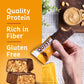 Quest Nutrition Hero Protein Bar, Crispy Chocolate Peanut Butter, 18g Protein, 1g Sugar, 3g Net Carbs, Gluten-Free, Keto-Friendly, 12 Count