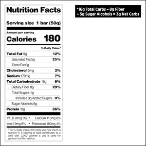 Quest Nutrition Quest Nutrition Dipped Chocolate Chip Cookie Dough Protein Bars, 18g Protein, 3g Net Carbs, Gluten Free, 1.76 Oz, 12 Count