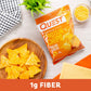 Quest Nutrition Nacho Cheese Tortilla Protein Chips, 18g Protein, Low Carb, 11oz Pack of 12