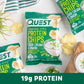Quest Nutrition Sour Cream and Onion Protein Chips, 19g Protein, 4g Net Carbs, Low Carb, Gluten-Free, 11oz, Pack of 12