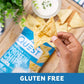 Quest Nutrition Tortilla Style Protein Chips, Ranch, 19g Protein, 4g Net Carbs, Low Carb, Gluten-Free, 11oz, Pack of 12