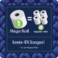 Quilted Northern Ultra Soft & Strong Toilet Paper, 6 Mega Rolls (24 Regular Rolls), 5x Stronger, Premium Soft Tissue