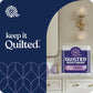 Quilted Northern Ultra Plush Toilet Paper, 6 Mega Rolls, 24 Regular Rolls, 3-Ply Soft Tissue for Comfort