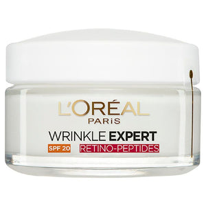 L'Oreal Paris Wrinkle Expert 45+ Retino Peptides Anti-Wrinkle Intensive SPF 20 Cream 50ml,3600524012427,