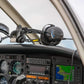 RA200 Aviation Pilot Headset, 1 Pc, Noise-Cancel Mic, Foam Seals, Adjustable Fit, Includes Free Carry Bag