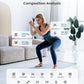 Renpho Smart Scale for Body Weight, Digital Bathroom Scale, BMI, Bluetooth, Body Fat Monitor, Health Analyzer with Smartphone App, 400 lbs, ELIS-1