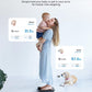 Renpho Smart Scale for Body Weight, Digital Bathroom Scale, BMI, Bluetooth, Body Fat Monitor, Health Analyzer with Smartphone App, 400 lbs, ELIS-1