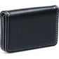 RFID Blocking Wallet - Minimalist Leather Business Credit Card Holder - Black,