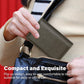 RFID Blocking Wallet - Minimalist Leather Business Credit Card Holder (A65-01),
