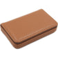 RFID Blocking Wallet - Minimalist Leather Business Credit Card Holder With Magnetic, Light Coffee, Small,
